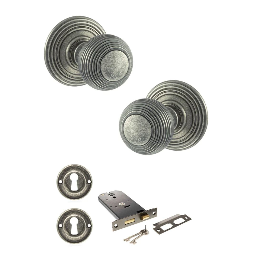 Atlantic OE50RMK Old English Ripon Mortice Knob Door Handle Pack