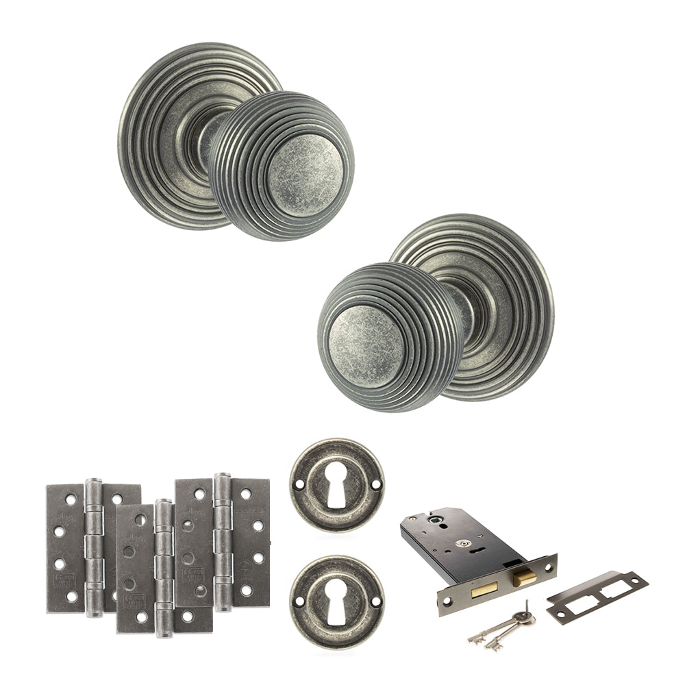 Atlantic OE50RMK Old English Ripon Mortice Knob Door Handle Pack