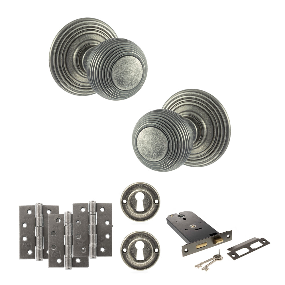 Atlantic OE50RMK Old English Ripon Mortice Knob Door Handle Pack