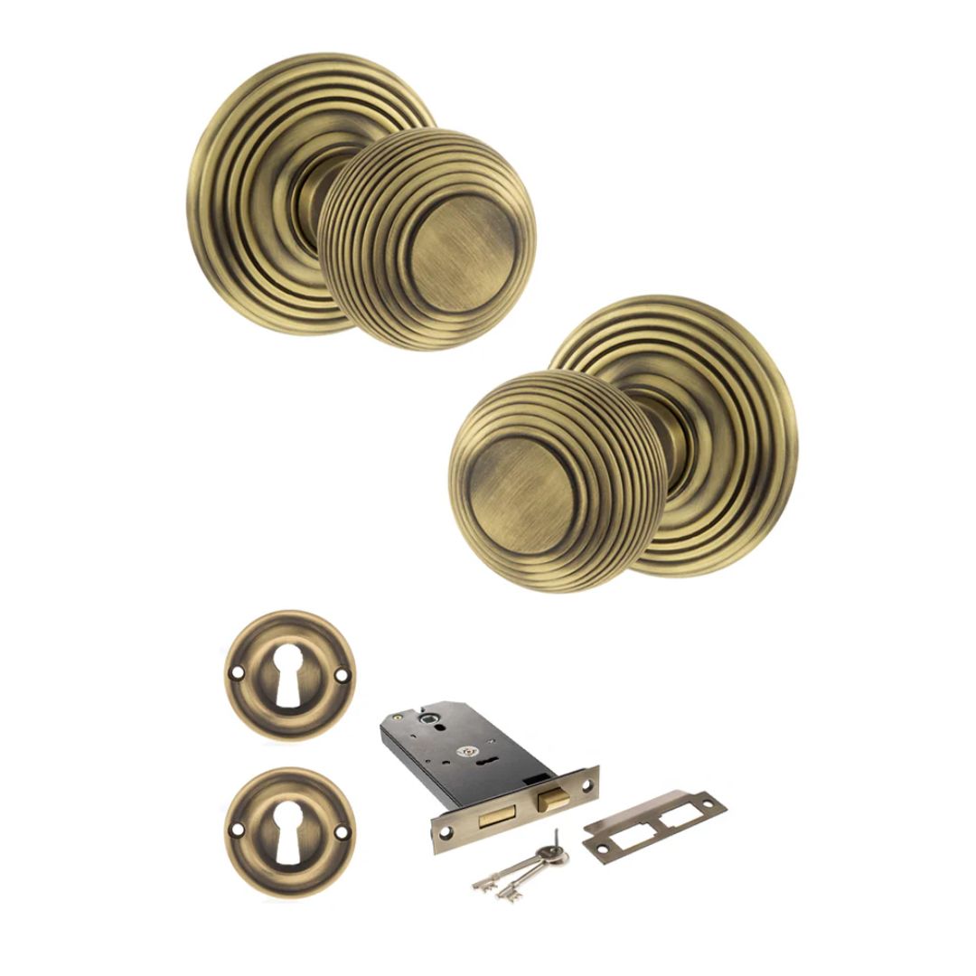Atlantic OE50RMK Old English Ripon Mortice Knob Door Handle Pack