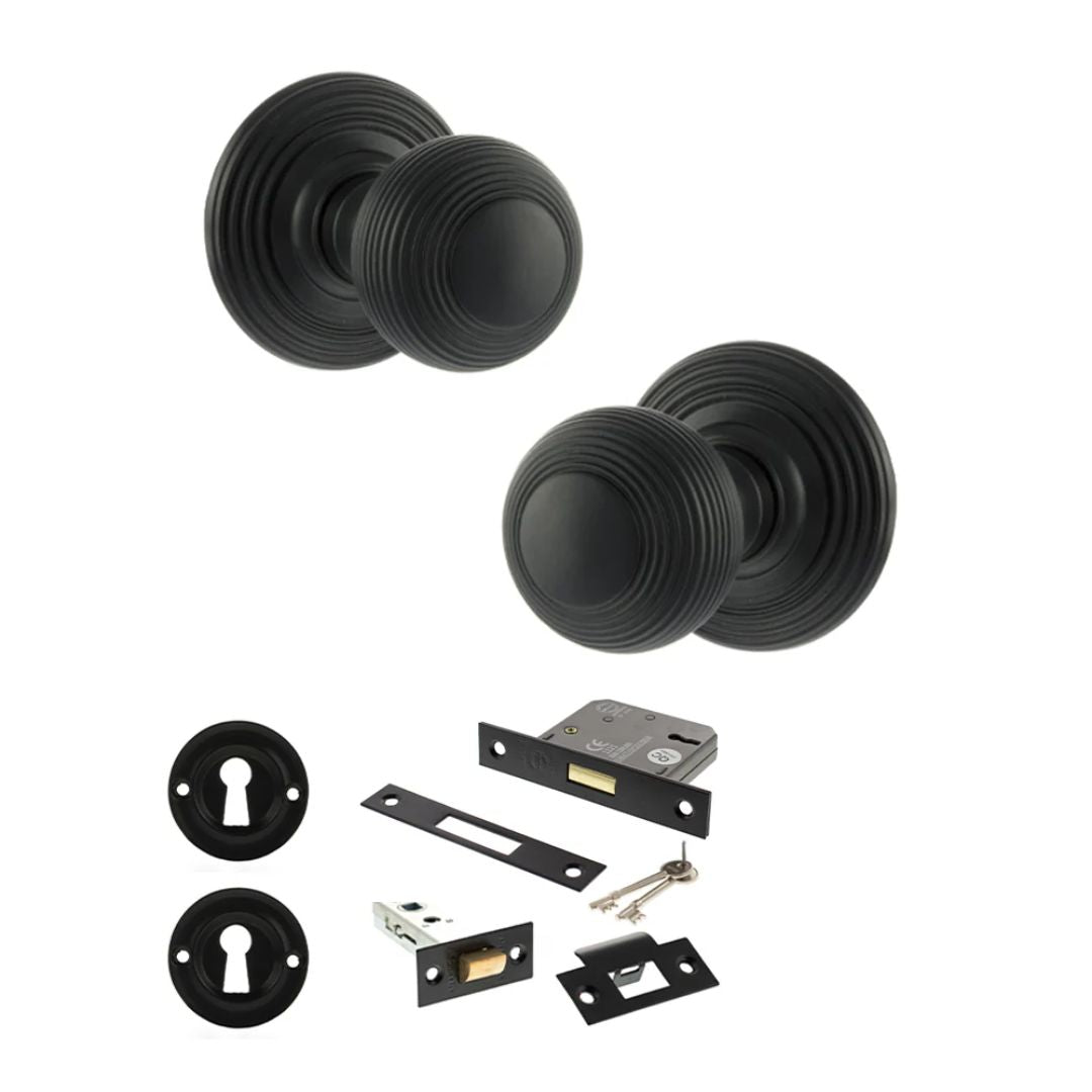 Atlantic OE50RMK Old English Ripon Mortice Knob Door Handle Pack