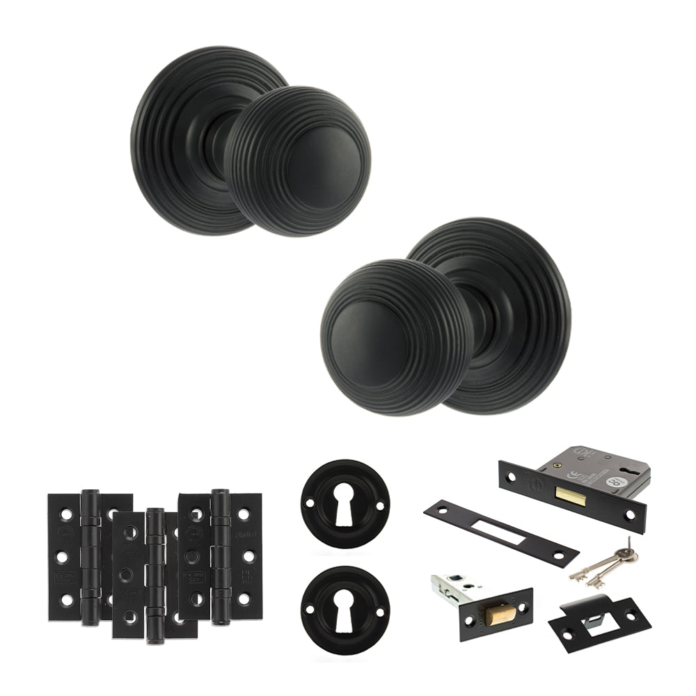 Atlantic OE50RMK Old English Ripon Mortice Knob Door Handle Pack
