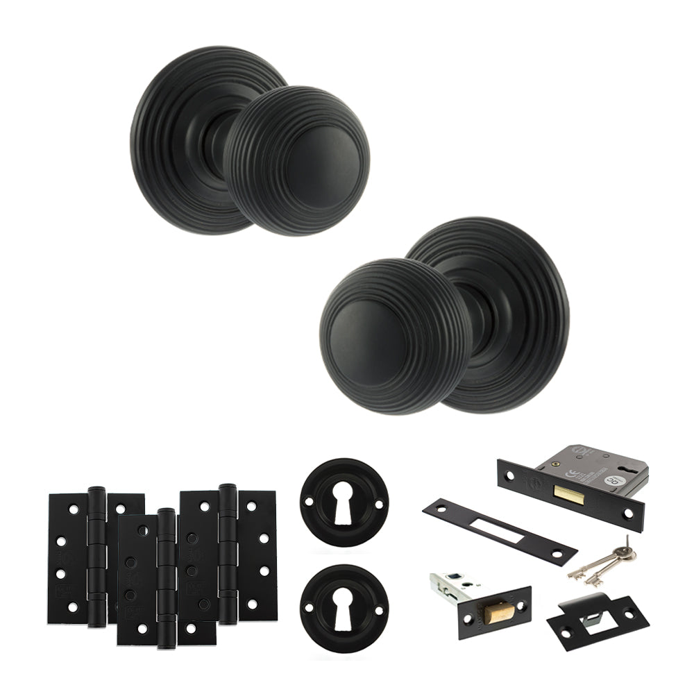 Atlantic OE50RMK Old English Ripon Mortice Knob Door Handle Pack