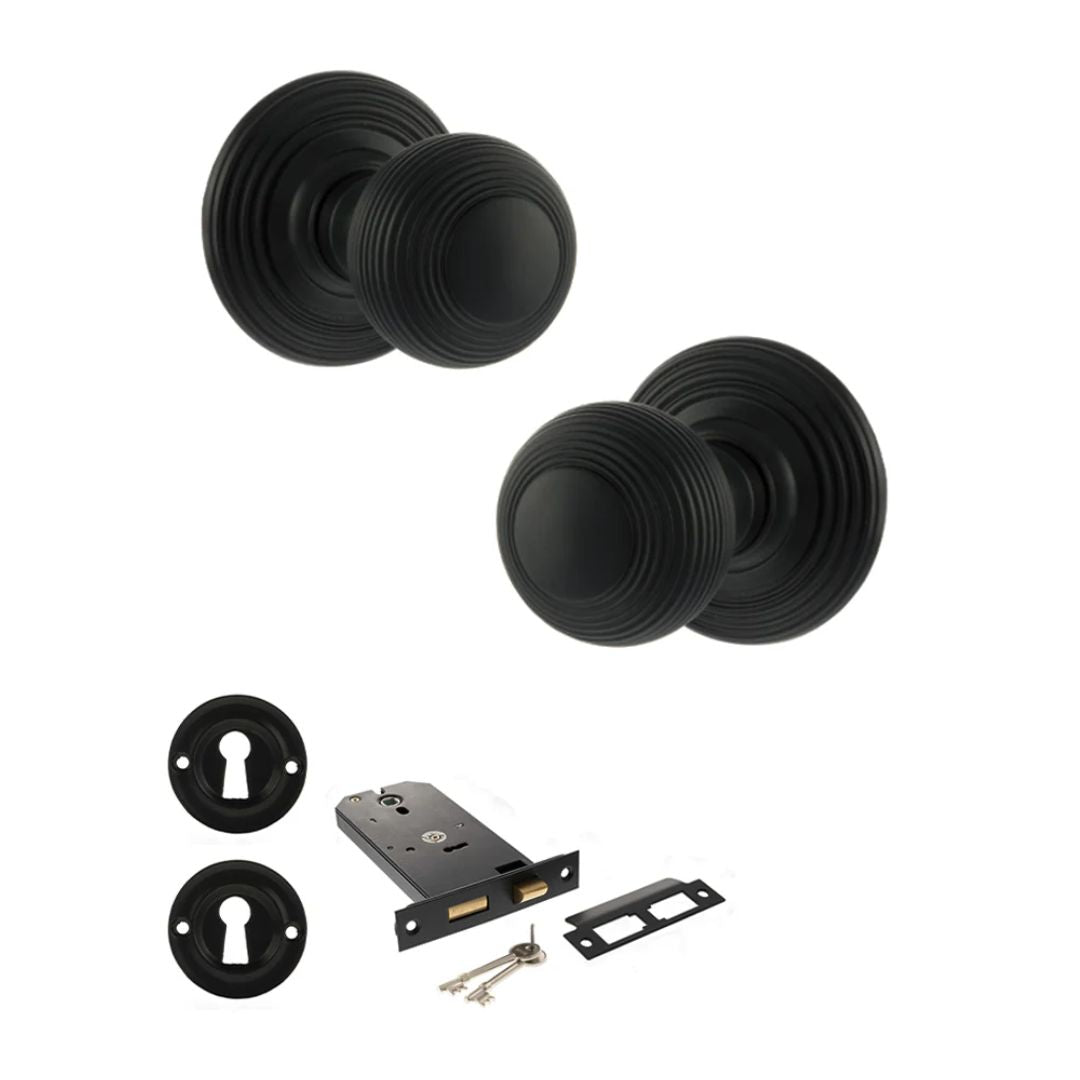 Atlantic OE50RMK Old English Ripon Mortice Knob Door Handle Pack