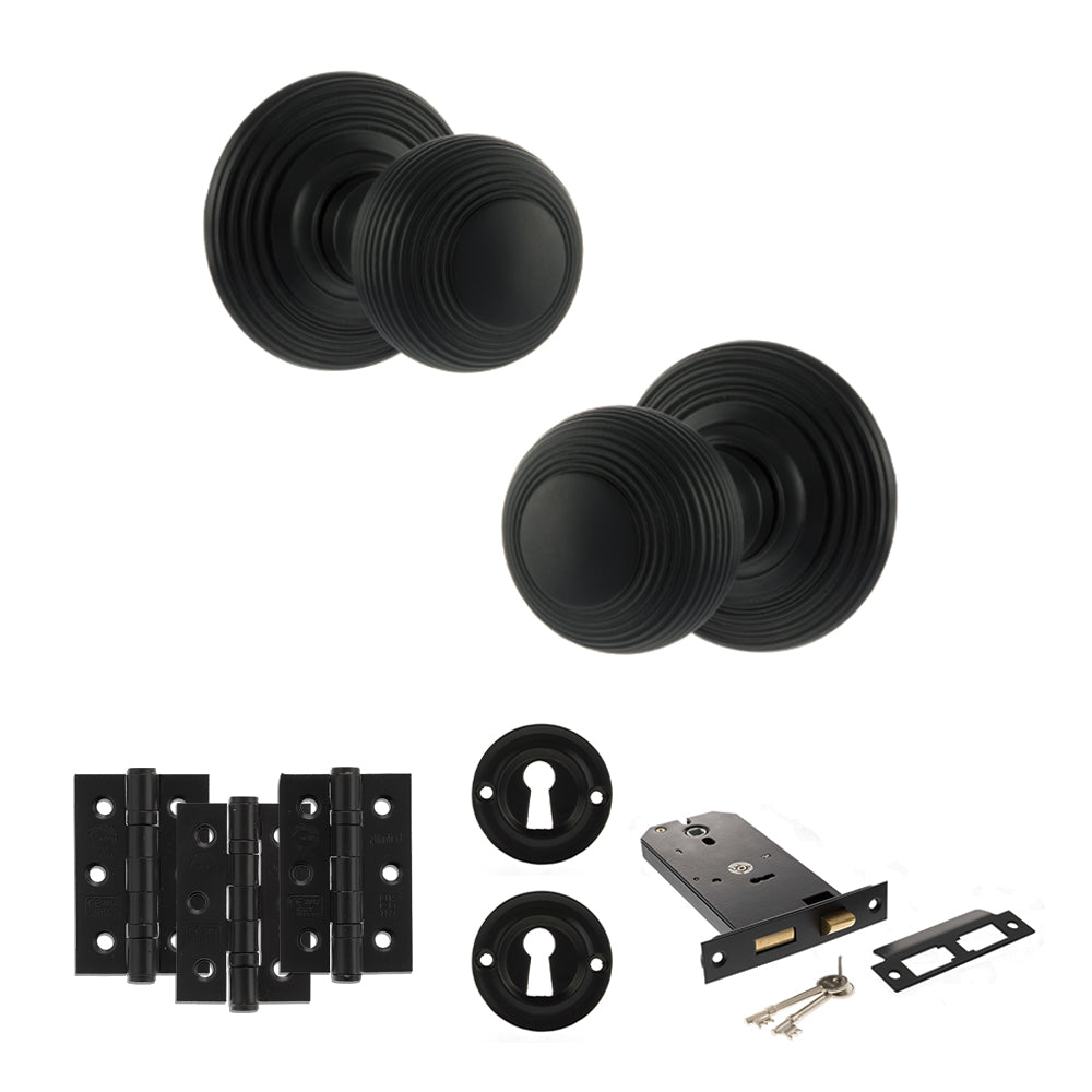 Atlantic OE50RMK Old English Ripon Mortice Knob Door Handle Pack