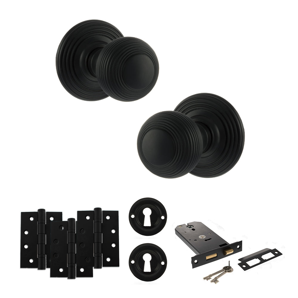 Atlantic OE50RMK Old English Ripon Mortice Knob Door Handle Pack