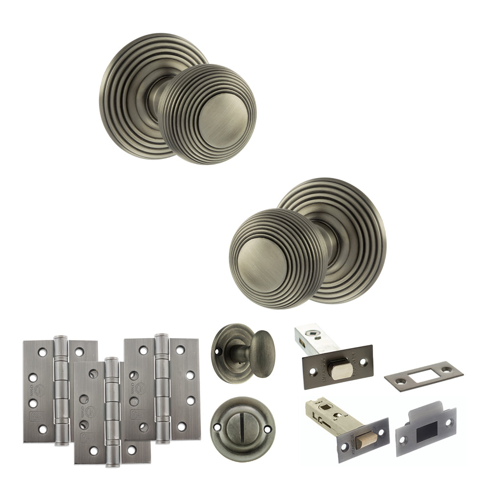 Atlantic OE50RMK Old English Ripon Mortice Knob Door Handle Pack