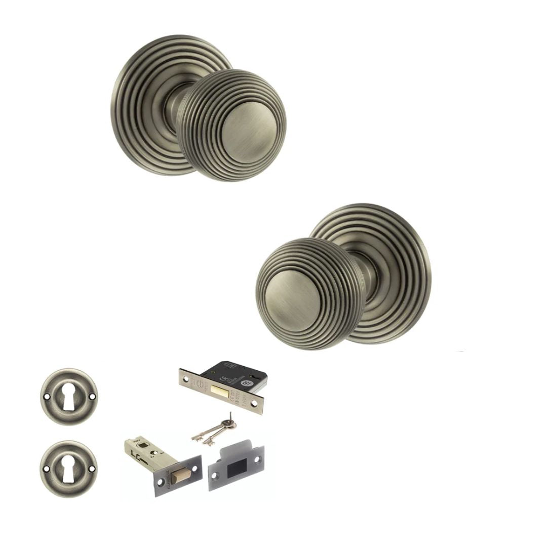 Atlantic OE50RMK Old English Ripon Mortice Knob Door Handle Pack