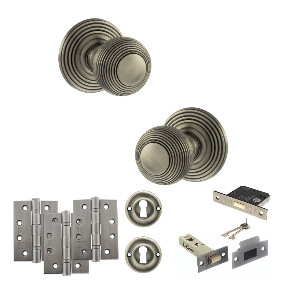 Atlantic OE50RMK Old English Ripon Mortice Knob Door Handle Pack
