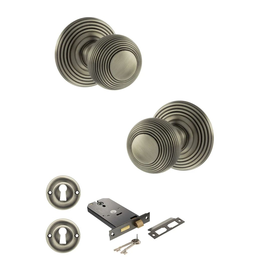 Atlantic OE50RMK Old English Ripon Mortice Knob Door Handle Pack