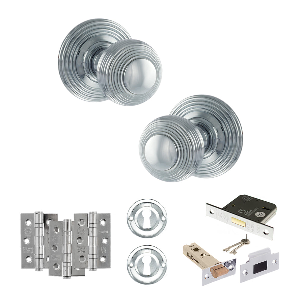 Atlantic OE50RMK Old English Ripon Mortice Knob Door Handle Pack