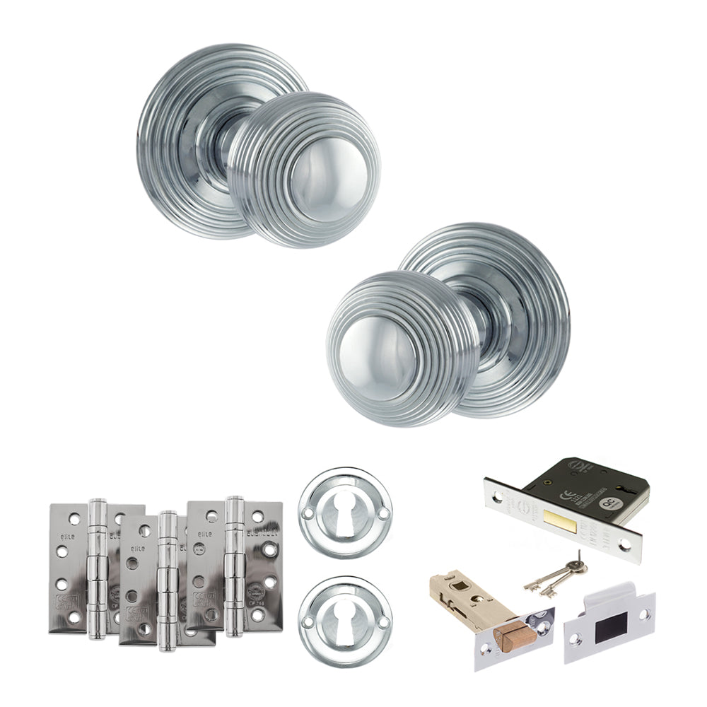 Atlantic OE50RMK Old English Ripon Mortice Knob Door Handle Pack