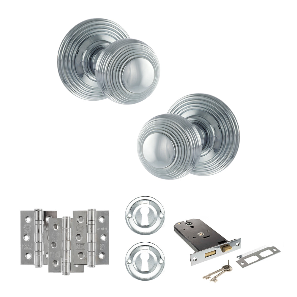 Atlantic OE50RMK Old English Ripon Mortice Knob Door Handle Pack