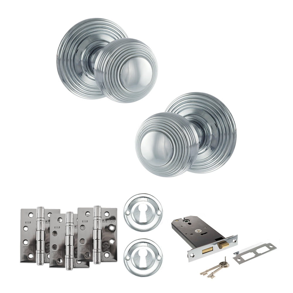 Atlantic OE50RMK Old English Ripon Mortice Knob Door Handle Pack