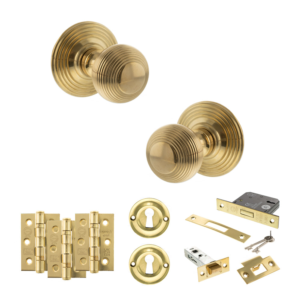 Atlantic OE50RMK Old English Ripon Mortice Knob Door Handle Pack