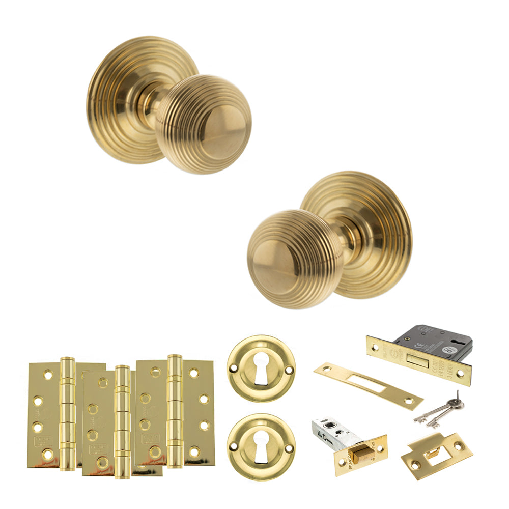 Atlantic OE50RMK Old English Ripon Mortice Knob Door Handle Pack