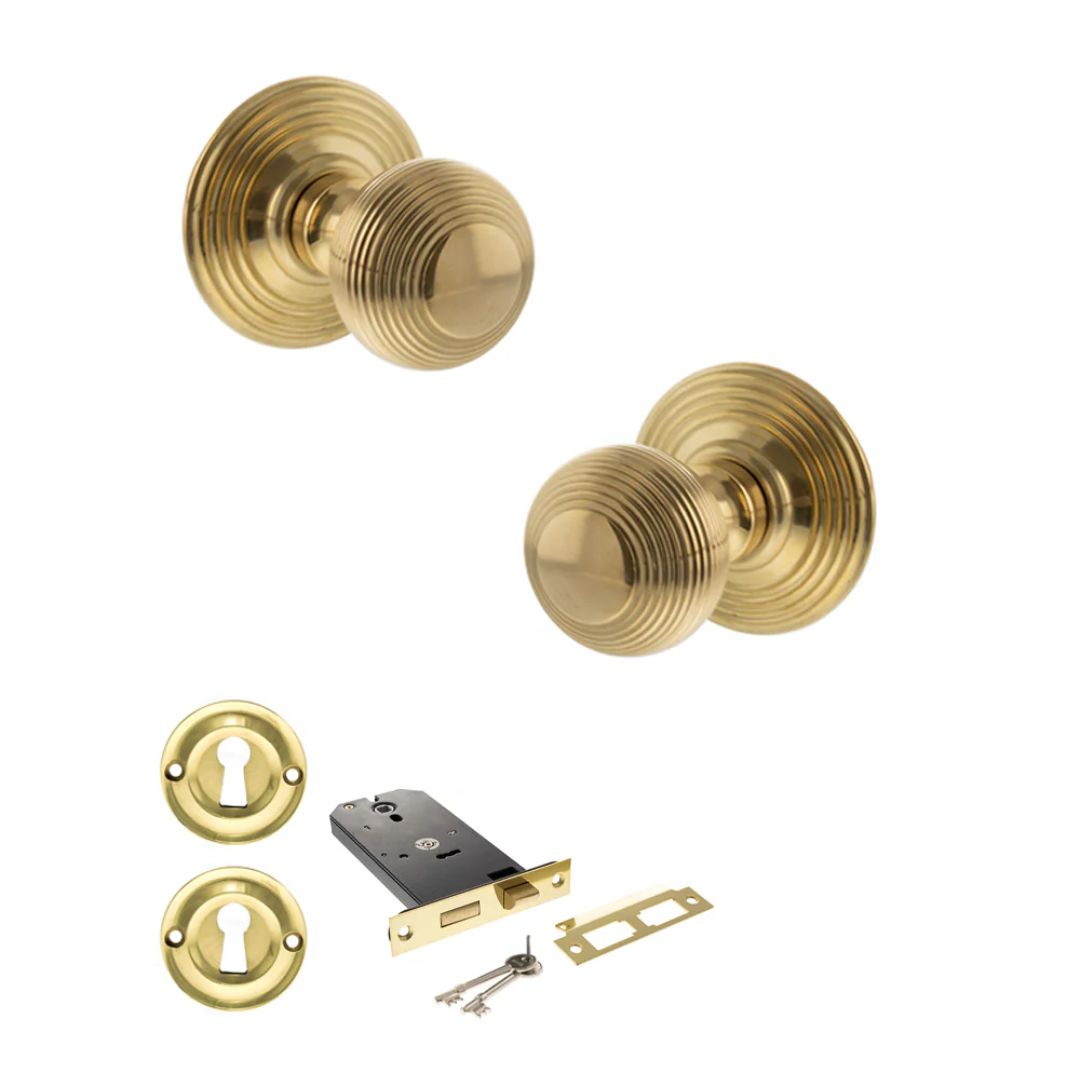 Atlantic OE50RMK Old English Ripon Mortice Knob Door Handle Pack