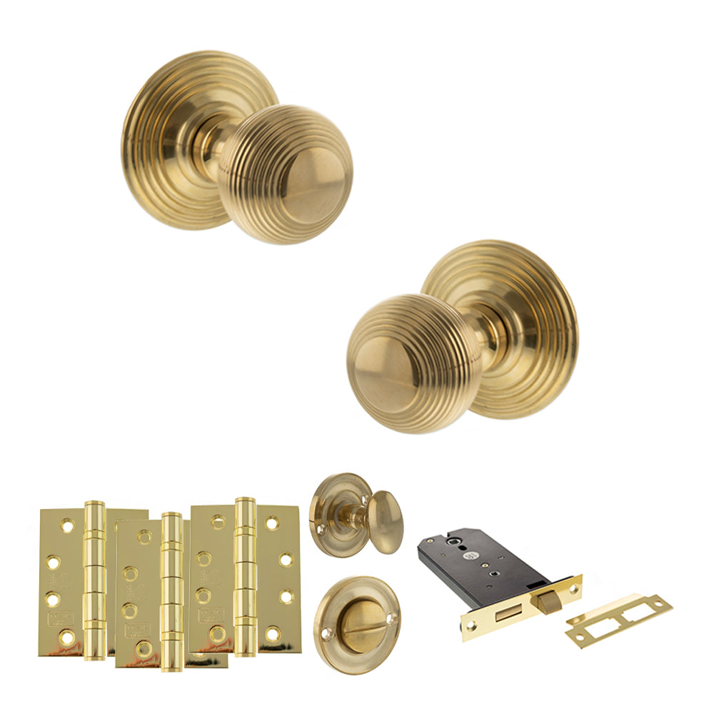 Atlantic OE50RMK Old English Ripon Mortice Knob Door Handle Pack