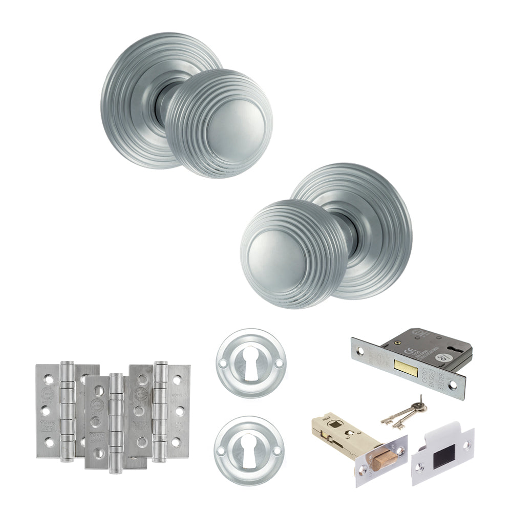 Atlantic OE50RMK Old English Ripon Mortice Knob Door Handle Pack