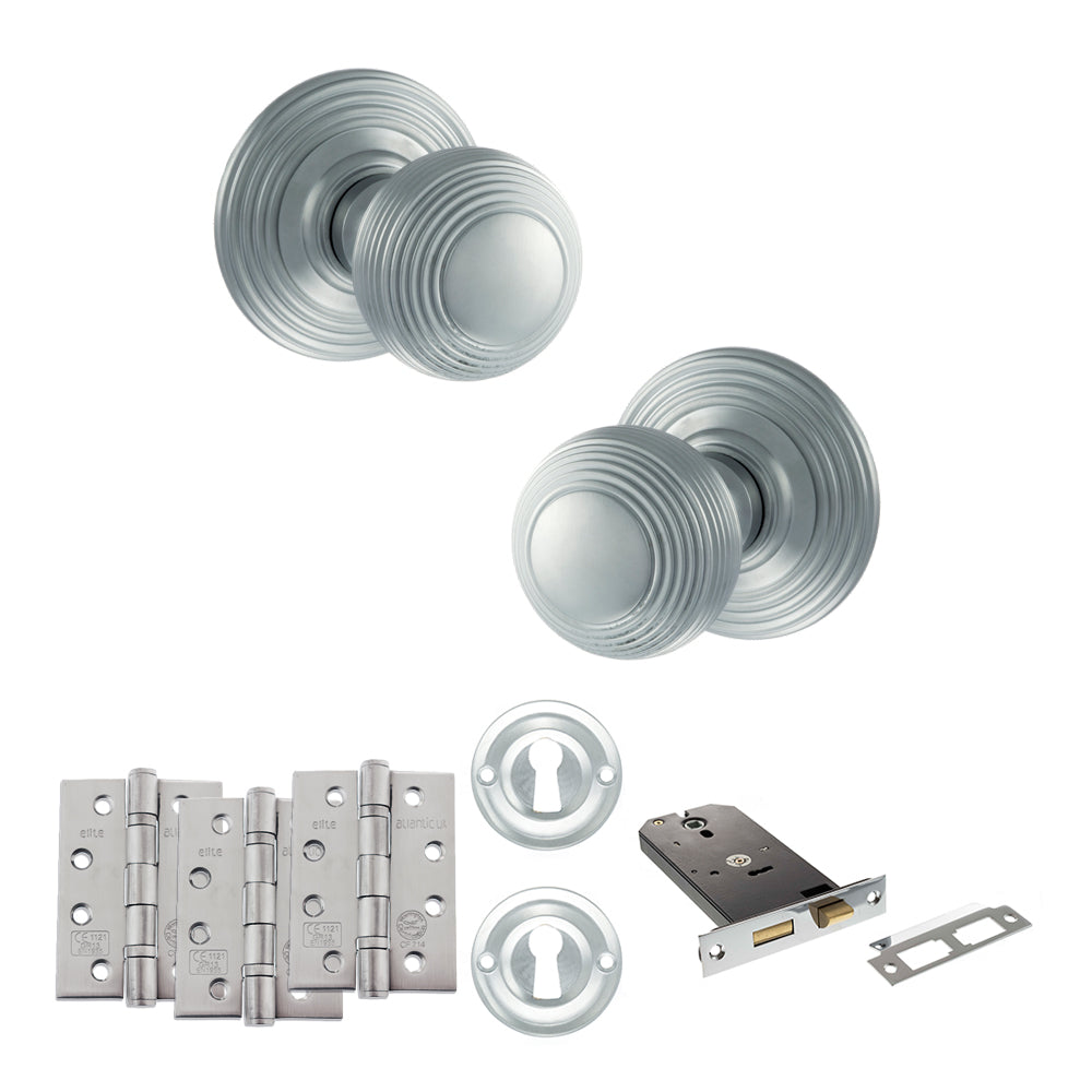 Atlantic OE50RMK Old English Ripon Mortice Knob Door Handle Pack