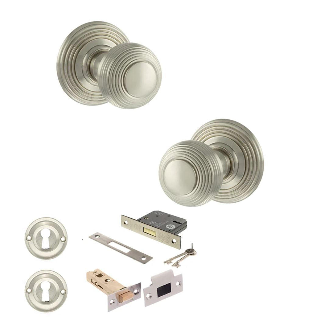 Atlantic OE50RMK Old English Ripon Mortice Knob Door Handle Pack