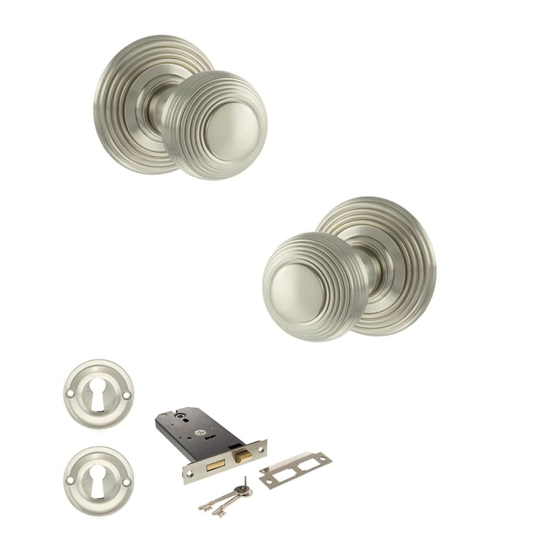 Atlantic OE50RMK Old English Ripon Mortice Knob Door Handle Pack