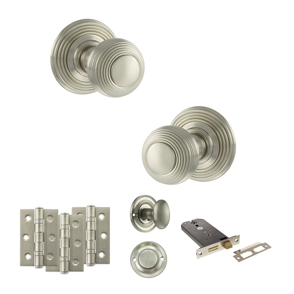 Atlantic OE50RMK Old English Ripon Mortice Knob Door Handle Pack