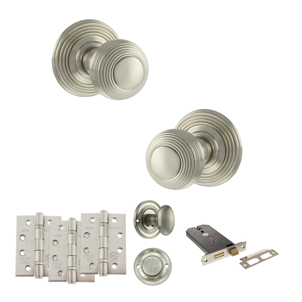 Atlantic OE50RMK Old English Ripon Mortice Knob Door Handle Pack