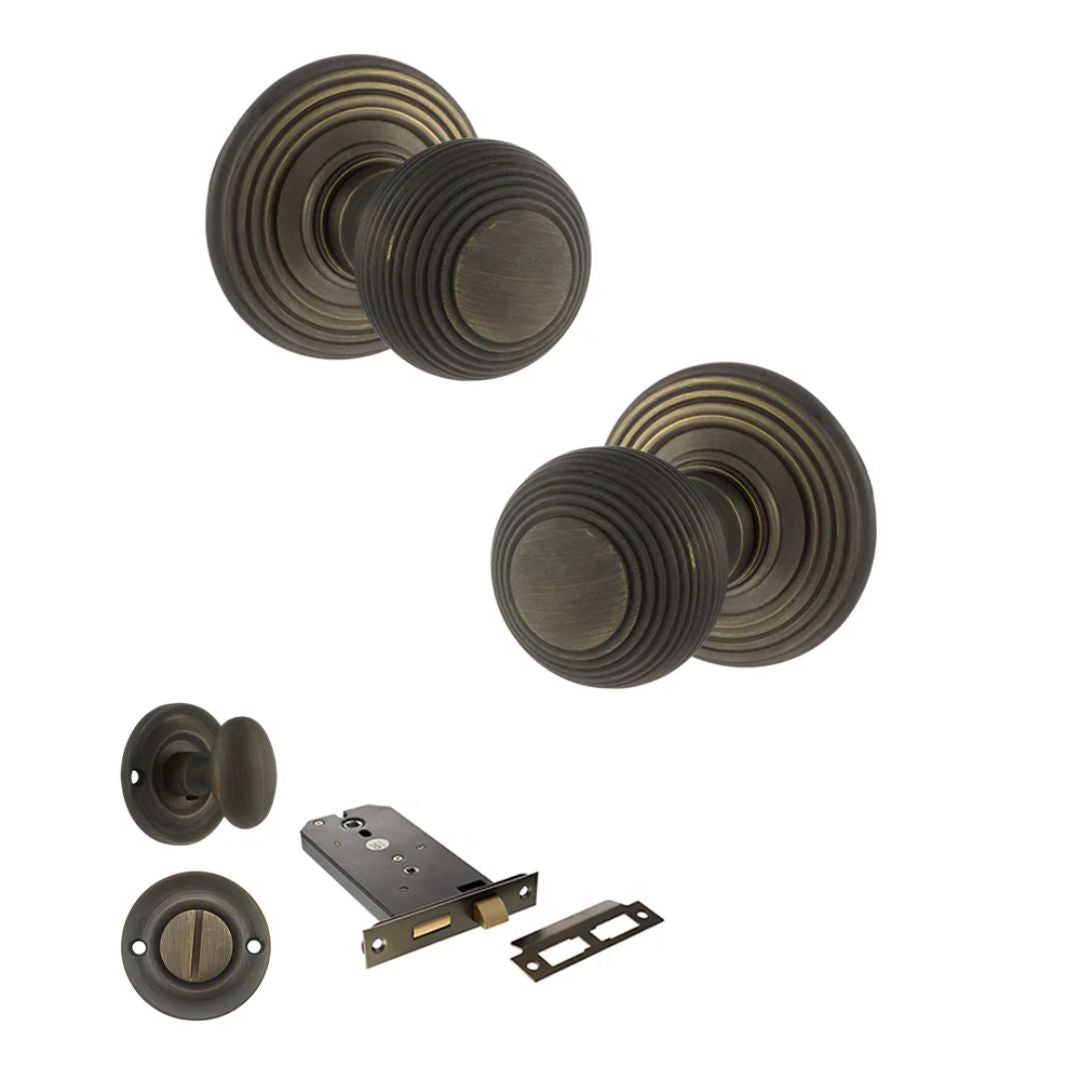 Atlantic OE50RMK Old English Ripon Mortice Knob Door Handle Pack