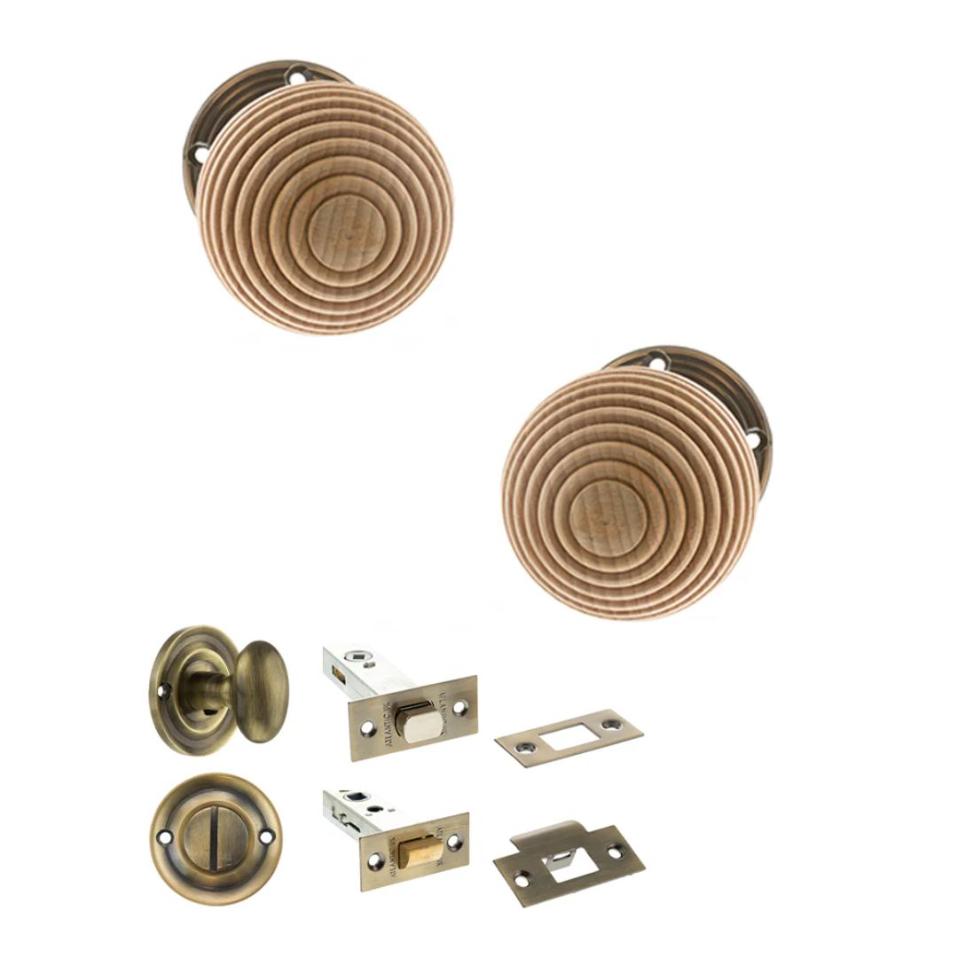 Atlantic OE57RMK Old English Bridlington Mortice Knob Door Handle Pack