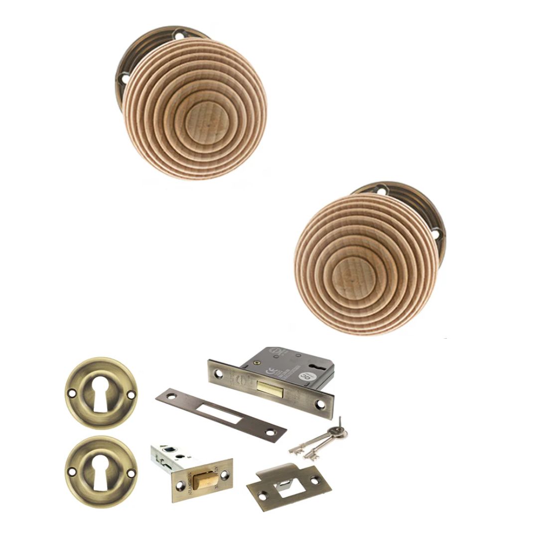 Atlantic OE57RMK Old English Bridlington Mortice Knob Door Handle Pack