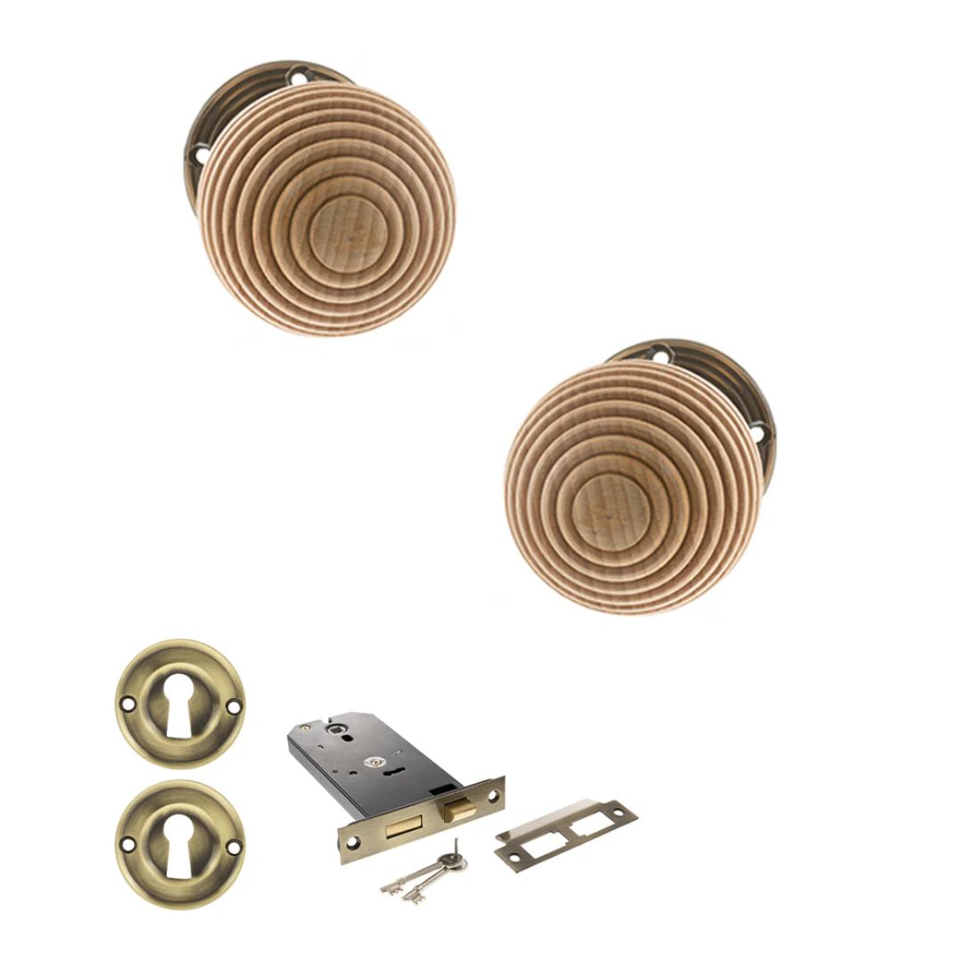 Atlantic OE57RMK Old English Bridlington Mortice Knob Door Handle Pack