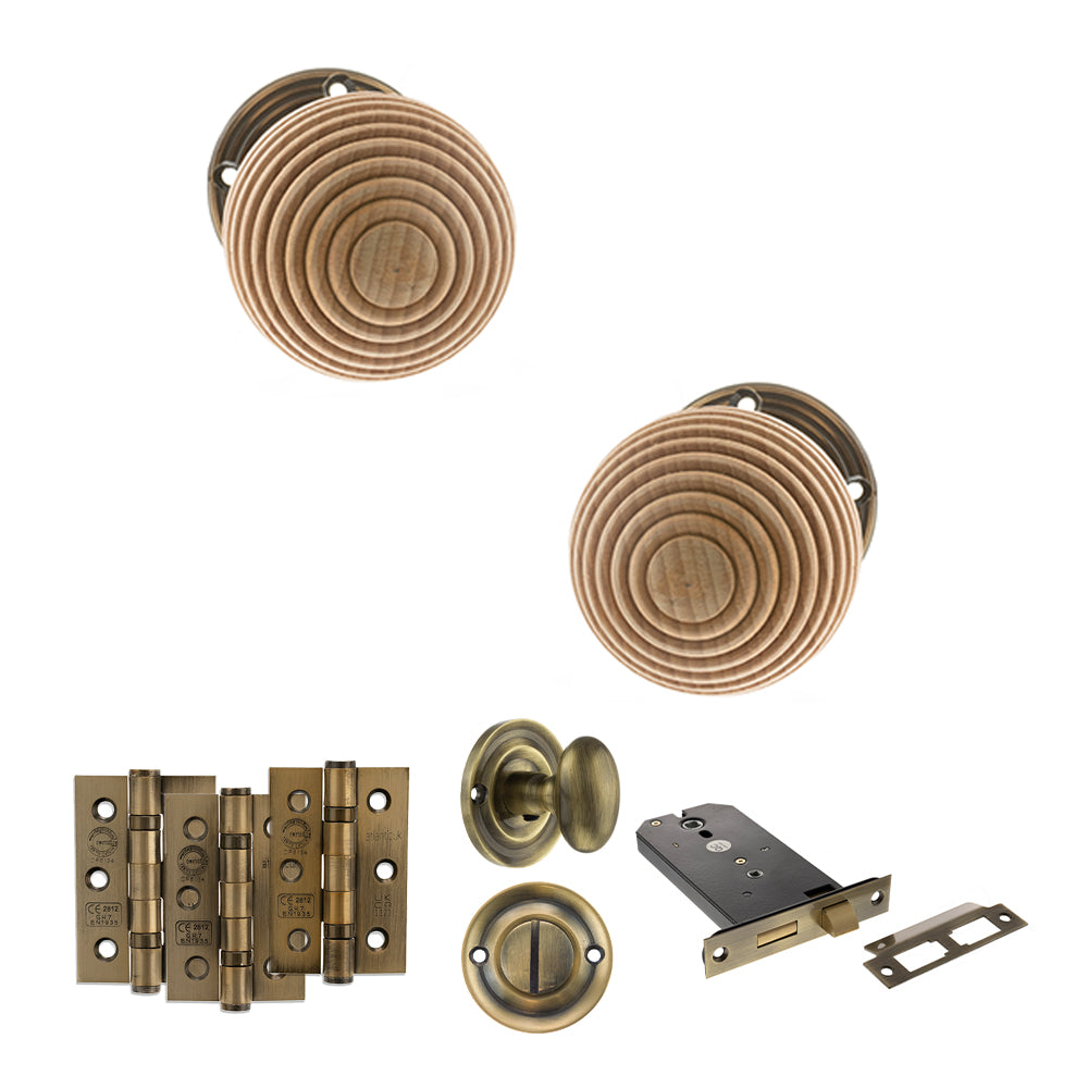 Atlantic OE57RMK Old English Bridlington Mortice Knob Door Handle Pack