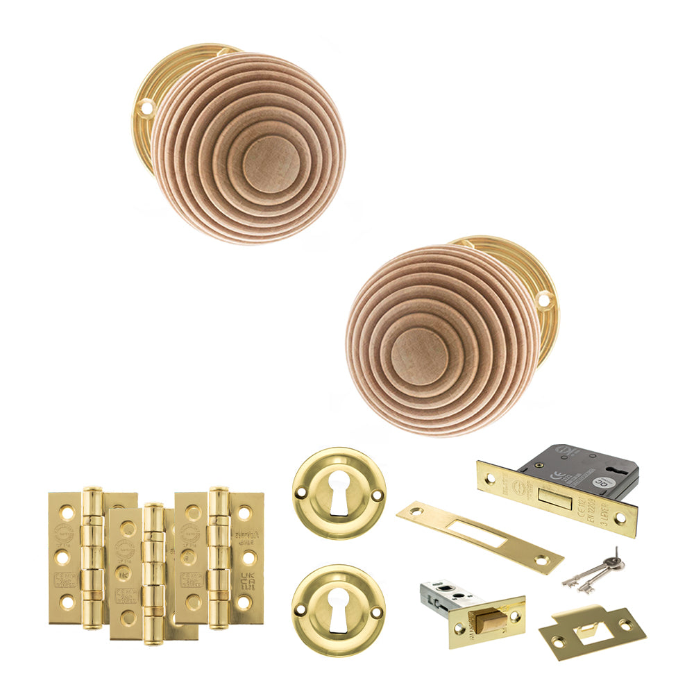 Atlantic OE57RMK Old English Bridlington Mortice Knob Door Handle Pack