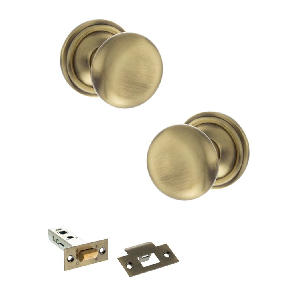 Atlantic OE58MMK Old English Harrogate Mortice Knob Door Handle Pack