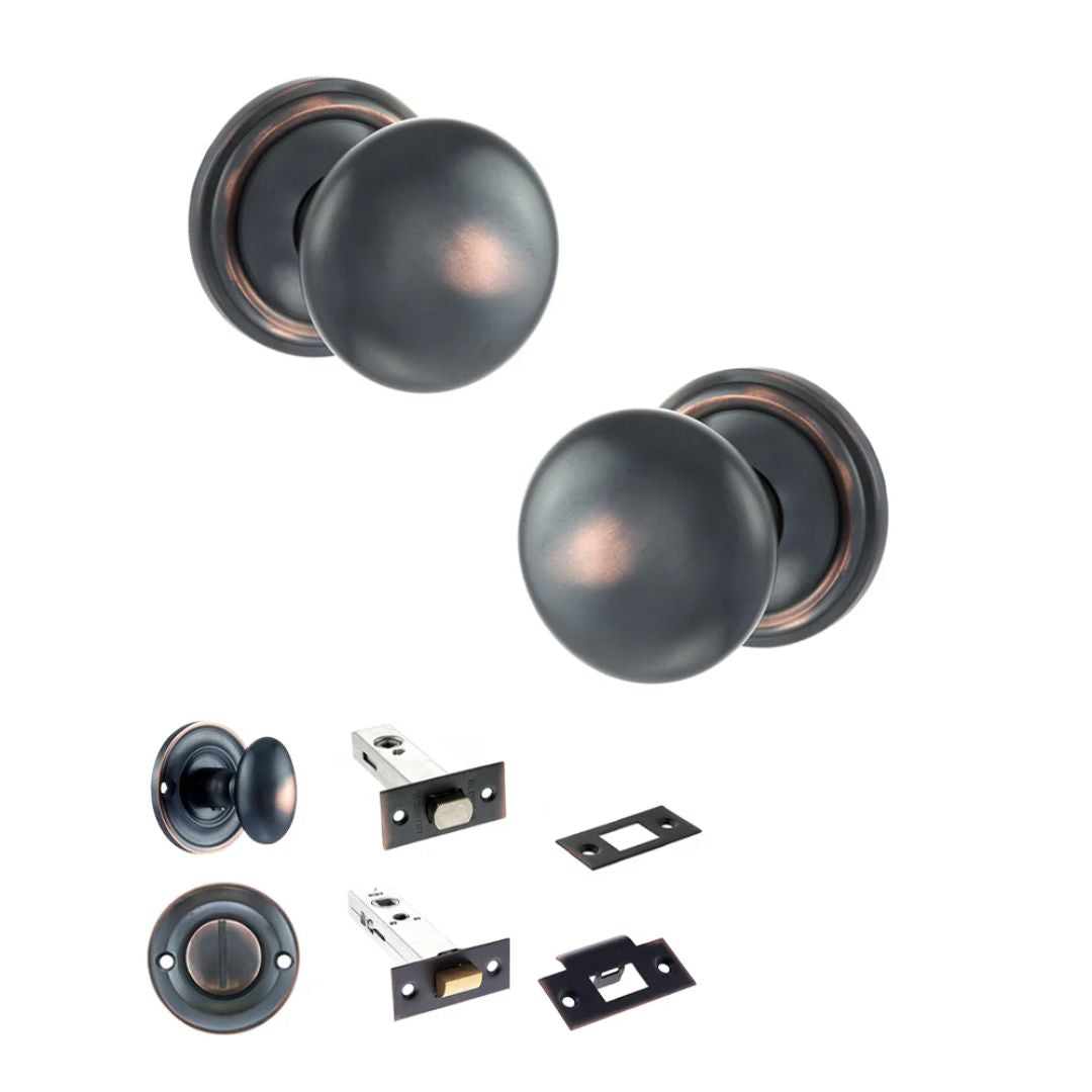 Atlantic OE58MMK Old English Harrogate Mortice Knob Door Handle Pack
