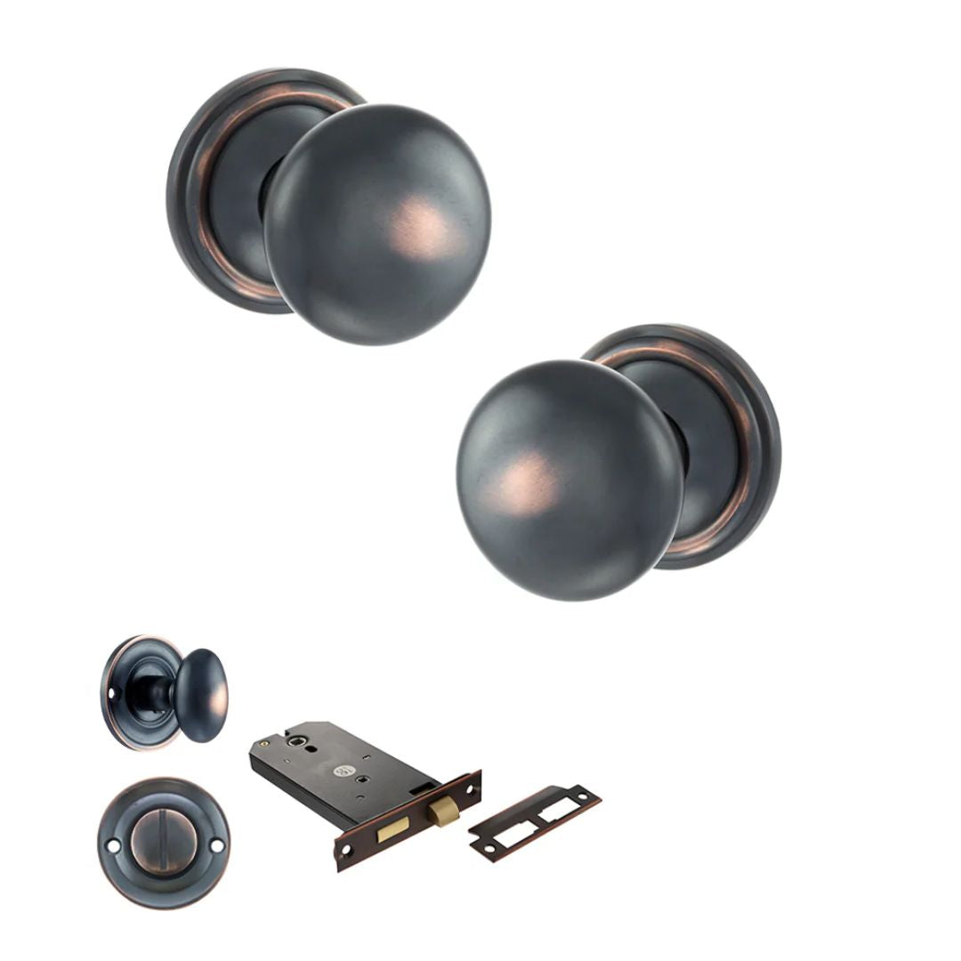 Atlantic OE58MMK Old English Harrogate Mortice Knob Door Handle Pack