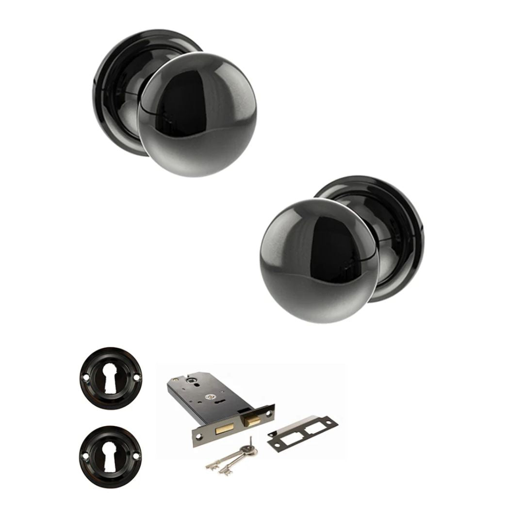 Atlantic OE58MMK Old English Harrogate Mortice Knob Door Handle Pack