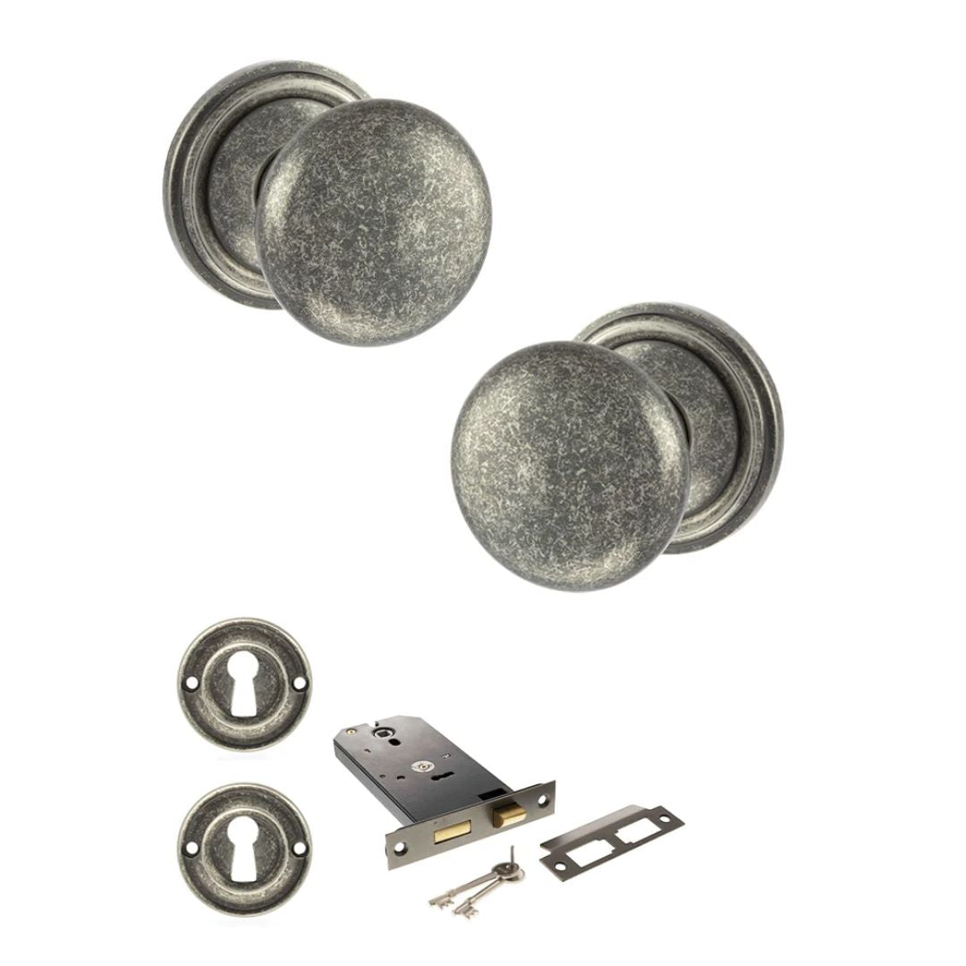 Atlantic OE58MMK Old English Harrogate Mortice Knob Door Handle Pack