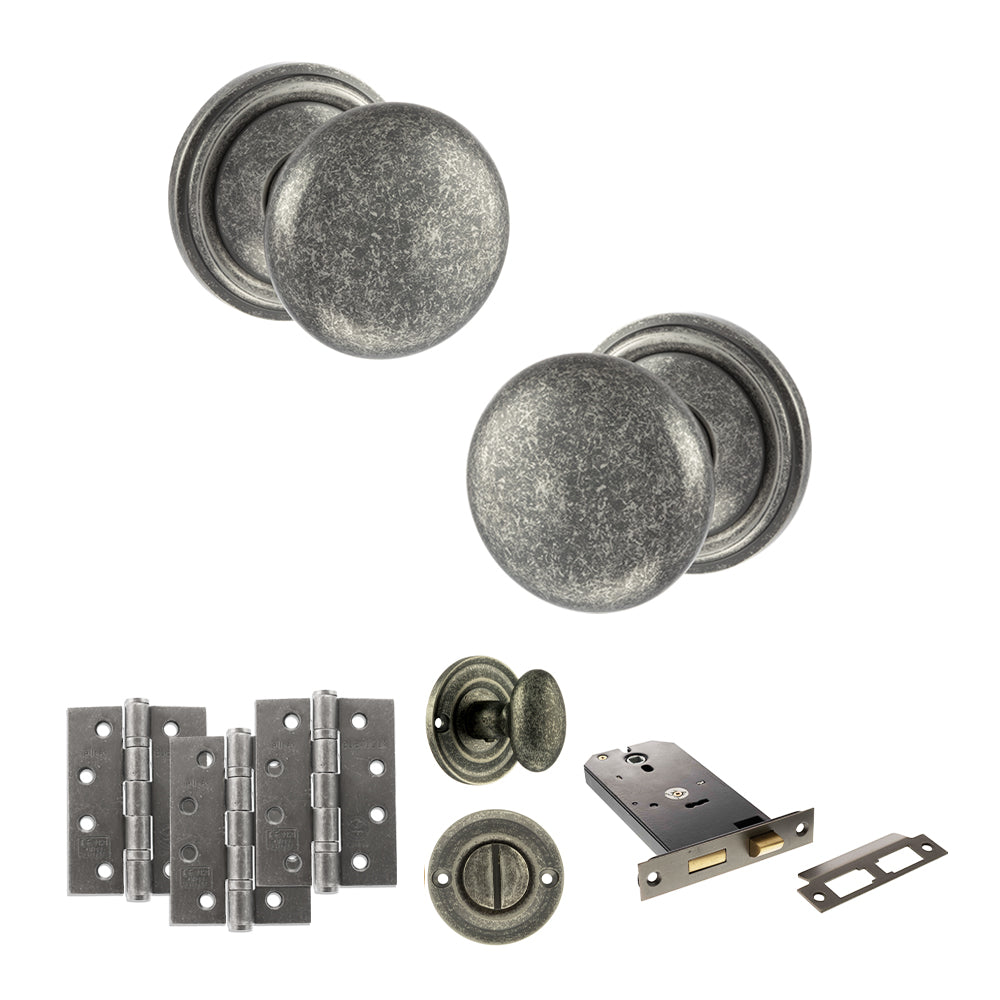 Atlantic OE58MMK Old English Harrogate Mortice Knob Door Handle Pack