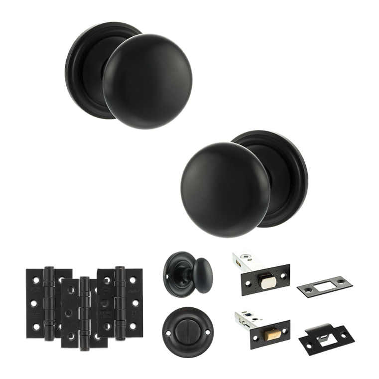 Atlantic OE58MMK Old English Harrogate Mortice Knob Door Handle Pack