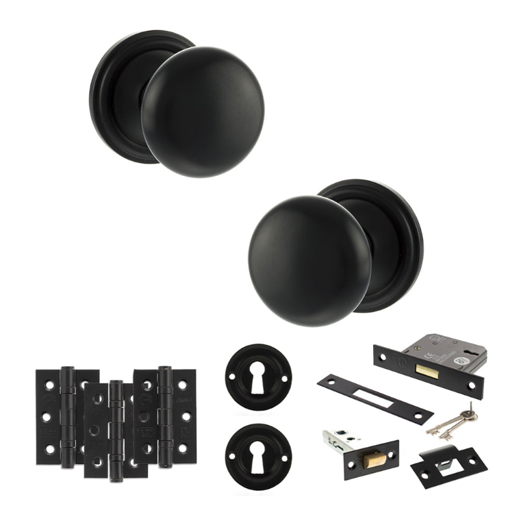 Atlantic OE58MMK Old English Harrogate Mortice Knob Door Handle Pack