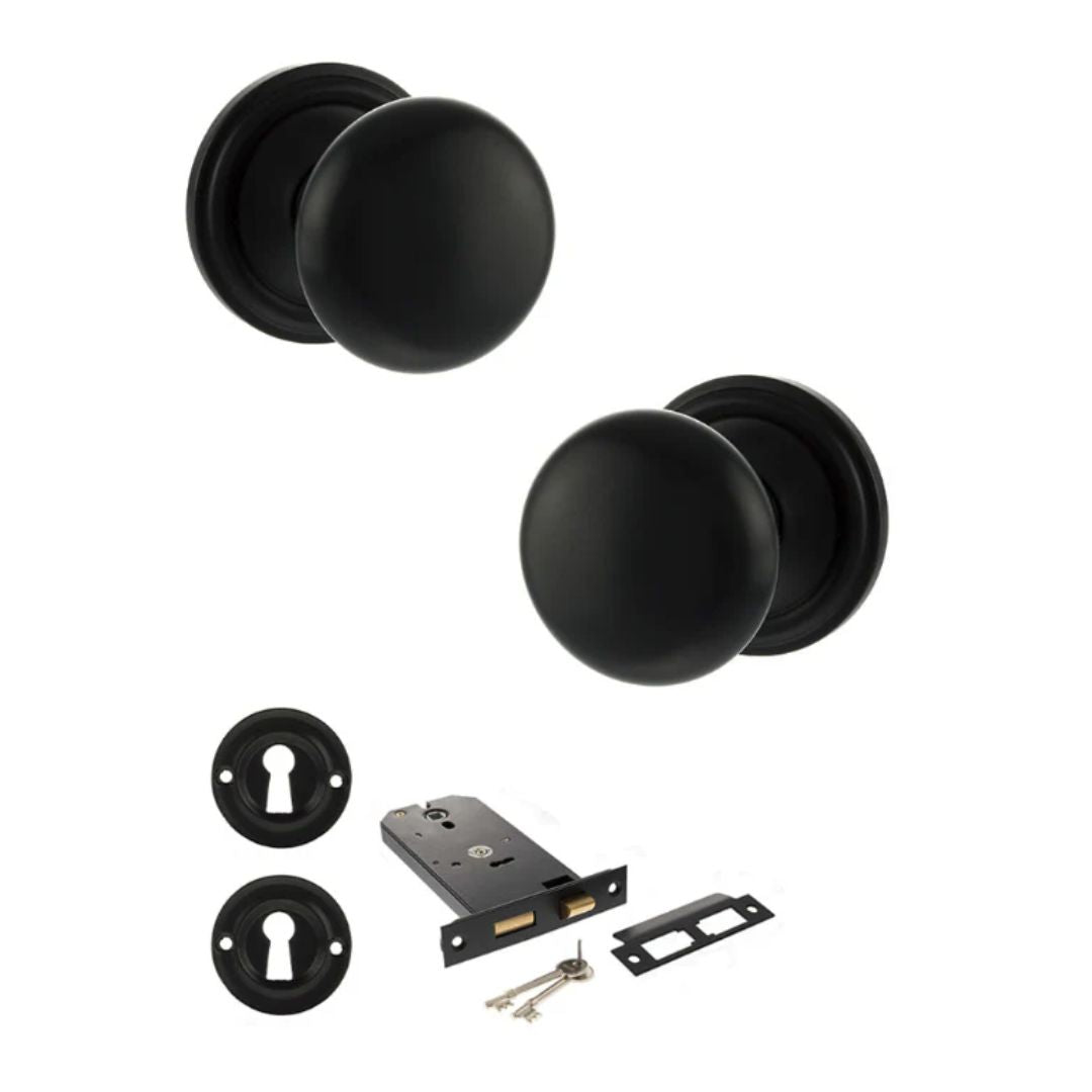 Atlantic OE58MMK Old English Harrogate Mortice Knob Door Handle Pack