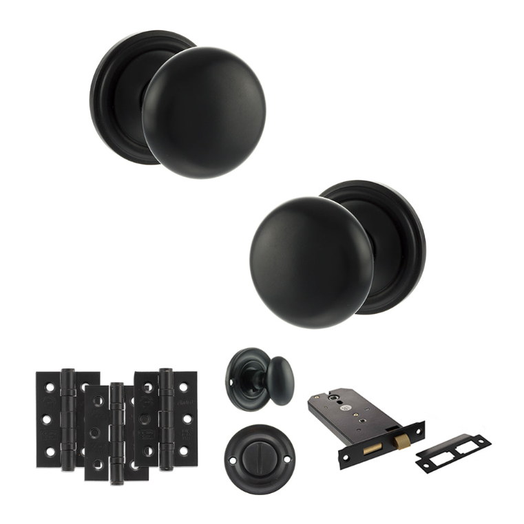 Atlantic OE58MMK Old English Harrogate Mortice Knob Door Handle Pack