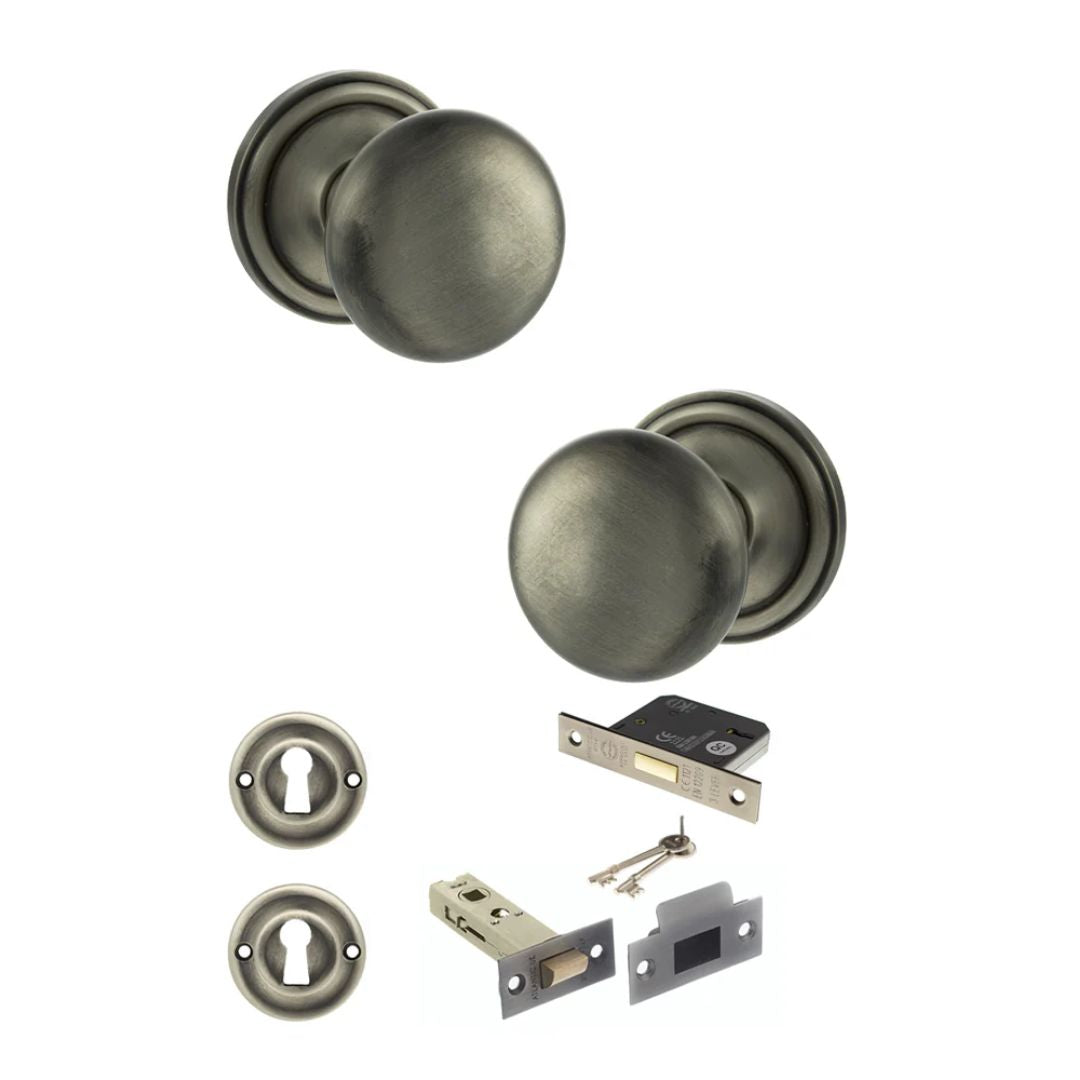Atlantic OE58MMK Old English Harrogate Mortice Knob Door Handle Pack