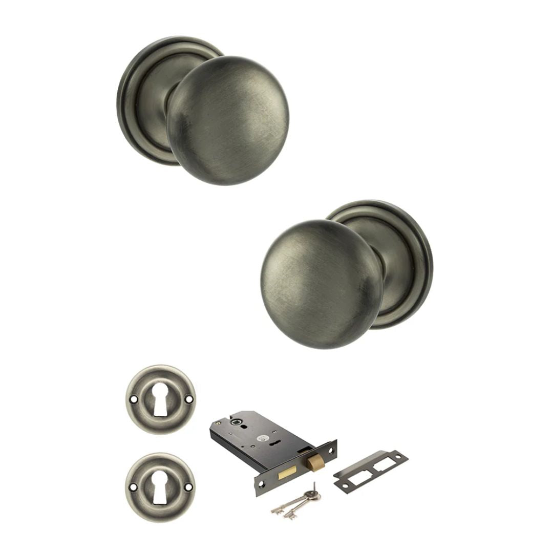 Atlantic OE58MMK Old English Harrogate Mortice Knob Door Handle Pack
