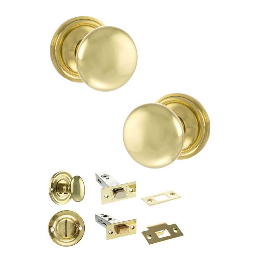 Atlantic OE58MMK Old English Harrogate Mortice Knob Door Handle Pack