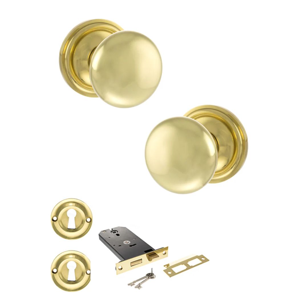 Atlantic OE58MMK Old English Harrogate Mortice Knob Door Handle Pack