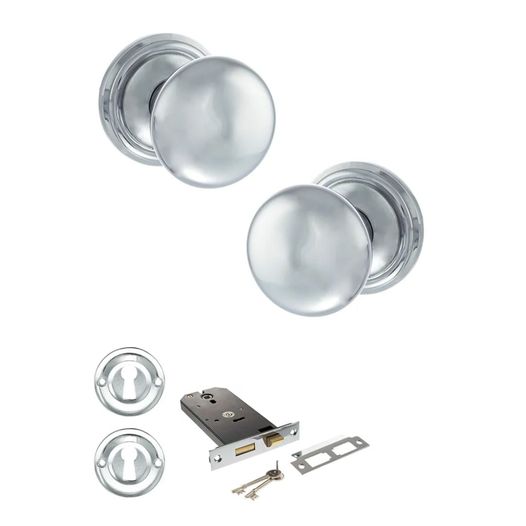 Atlantic OE58MMK Old English Harrogate Mortice Knob Door Handle Pack