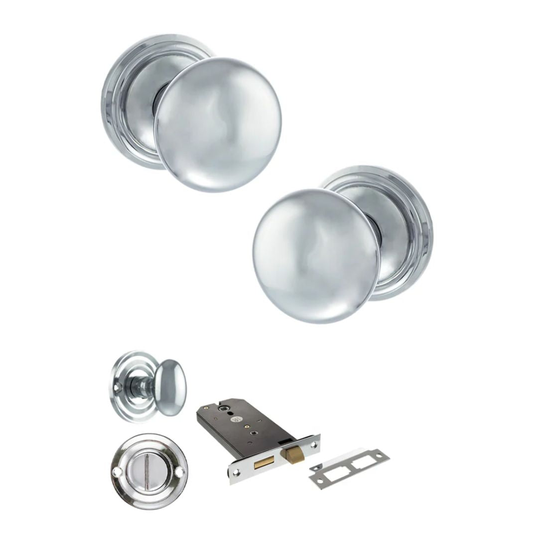 Atlantic OE58MMK Old English Harrogate Mortice Knob Door Handle Pack